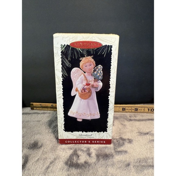 Hallmark Other - 1996 Hallmark Angel Keepsake Christmas Ornament Christkindl Visitors‎ Collection